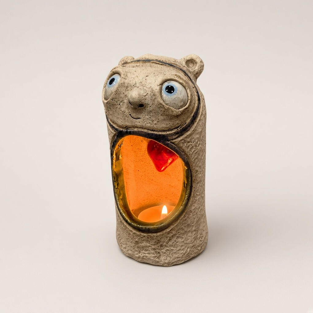 Ceramic Candle Lantern