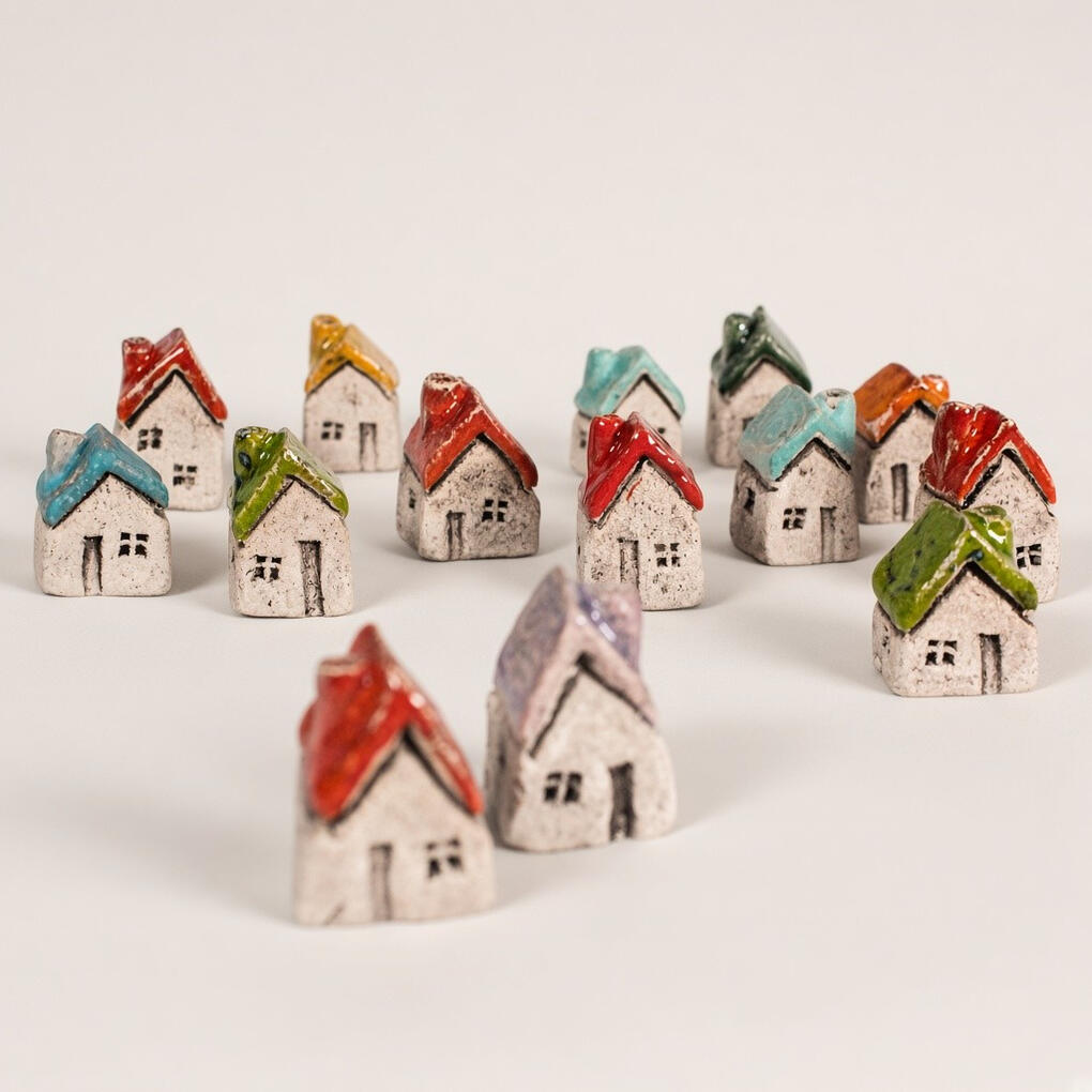 Miniature Ceramic Cottages